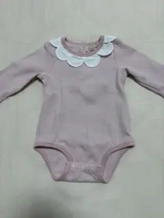 プティマイン　70cm襟付きロンパース