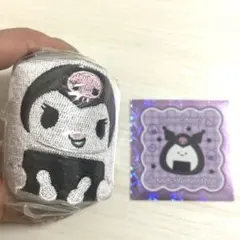 セブン‐イレブン限定　にっこりーノ×サンリオキャラクターズポーチ　シール　クロミ
