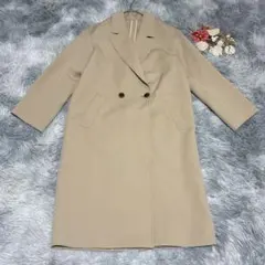 ビューティアンドユース （S）長袖 オーバーチェスターコート カジュアル 上品