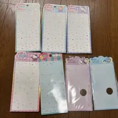 ホログラムシール下敷き7枚セット