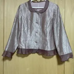 SHATLE HOUSE 光沢ピンクジャケット　９号