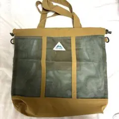 city creek メッシュトートーバッグ カーキ