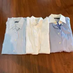 メンズ 半袖シャツ2枚　S、長袖シャツ　M