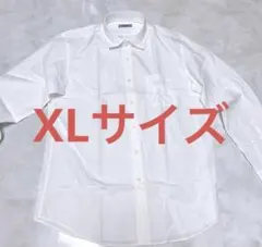 ドゥクラッセ 100双糸 プレミアム コットンシャツ 長袖ホワイト XLのサムネイル