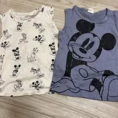 【最終値下げ】H&M ミッキーマウス　タンクトップ　2点セット