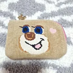 OVERARY BY FEILER ドアップテディポーチボーイ リボン型チャーム OVERARY BY FEILER ドアップテディポーチボーイ リボン型