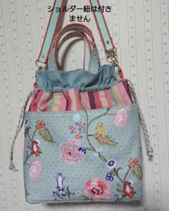 2way巾着バッグ☆キャスキッドソン☆ハンドメイド