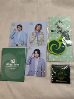 Ringo Jam ラバーキーホルダー フォトカード ピンバッジ