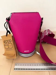 ecco ピンクショルダーバッグ