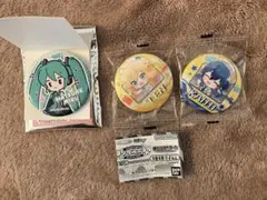 初音ミク　缶バッジ　3点セット②
