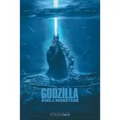新品 ゴジラ キングオブモンスターズ 映画ポスター 縦型 ブリキ看板 レトロ