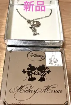 新品未使用 ミッキーマウス ネックレス
