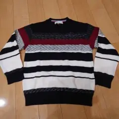 セール【新品】THE SHOP TK ストライプ　セーター　130 ワールド