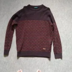 ボーダー ニット