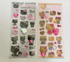 キラキララインストーンシール　ハローキティ