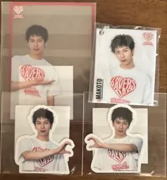 長谷川慎 CHARACTER Tシャツ Lサイズ　ホワイト hasegawarampage1.jpg