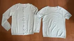 463 INED de baseのアンサンブルニットusedのサムネイル