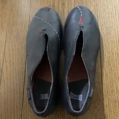 Camper Twins ブラック フラットシューズ
