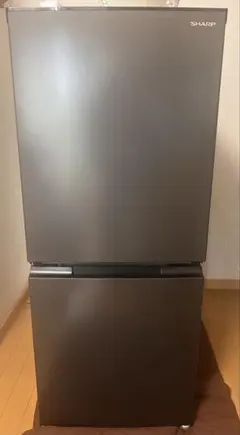2023年製！全国送料込】SHARP 冷凍冷蔵庫 152L SJ-D15J-H - メルカリ
