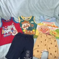 アンパンマン タンクトップ＆ショートパンツセット