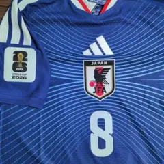 日本代表ユニフォーム 久保建英 8番 W杯 オフィシャル スリーブパッチ