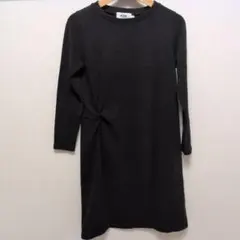 AZUL BY MOUSSY スリット入りワンピース ブラック Sサイズのサムネイル