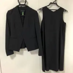 Theory 定番 TAILOR セットアップ ノーカラージャケット ワンピース