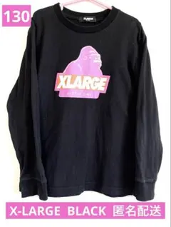最終値下げ 美品 X-LARGE 長袖Tシャツ 黒 きれい ロゴ ゴリラ ロンT