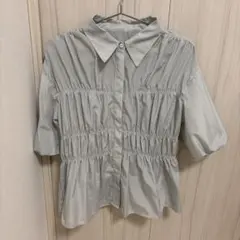 【美品】VIS ストライプシャツ