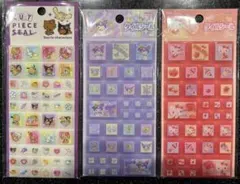 サンリオ セブン限定タイルシール2枚&サンリオ日焼けタイルシール 3個セット