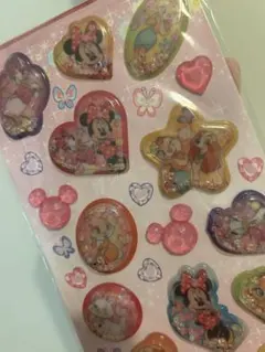 東京ディズニーリゾート ミニー　立体シール ビーズ入り