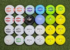 No.1095 ロストボール TOBUNDAゴルフボール 24個セット