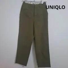 UNIQLO INES DE LA FRESSANGE パンツ カーキ