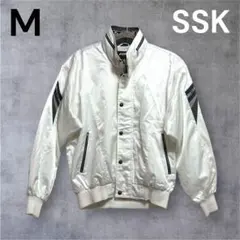 レア SSK エスエスケー M ウィンドブレーカー 90s スポーツウェア 白のサムネイル