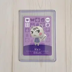 あつまれどうぶつの森 ジュン amiiboカード