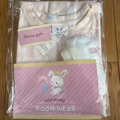 wish me mell ヘアバンド付き半袖ルームウェア