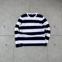 グランジ　old uniqlo ボーダー　カットソー　y2k レイヤード　平成のサムネイル