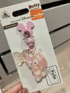 香港ディズニー　リーナベル　スマホチャーム ダッフィーフレンズ
