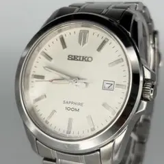 電波ソーラー、美品】SEIKO セイコー 青針 7B42-0AL0 - メルカリ