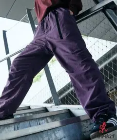 【値下】GRAMICCI 別注 デュラブルナイロンパンツ パープル