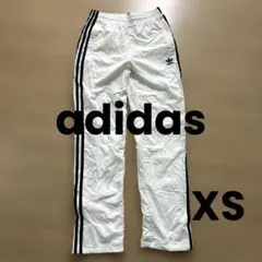 【adidas】白 ウーブントラックパンツ シャカパン