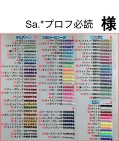 Sa.プロフ必読　様　専用