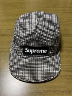 ★超美品★Supreme チェック柄 ワークキャップ シュプリーム