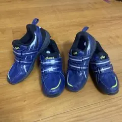 asics スクスクスニーカー 2足セット　21.0 21.5 中敷き未使用