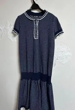 ★BEAMS BOY★美品★縁どりが可愛いチュニックワンピ★のサムネイル