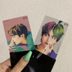 美品【 BTS 】透明　トレカ　J-HOPE × V