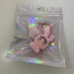 CRYBABY キーホルダー ストラップ うさぎ ピンク クライベイビー