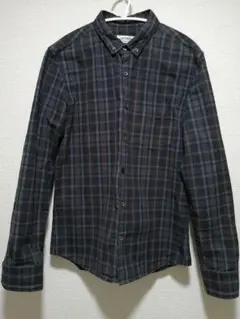 NANO UNIVERSE チェック柄 長袖シャツ Mサイズ 日本製