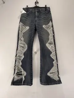 ダメージ加工 デニム