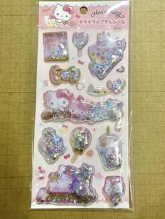 サンリオ キラキラカプセルシール ハローキティ